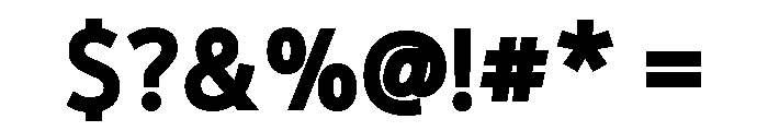 Merrytype Font OTHER CHARS