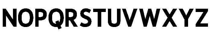 Merrytype Font LOWERCASE