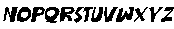 MervComeow-Italic Font UPPERCASE