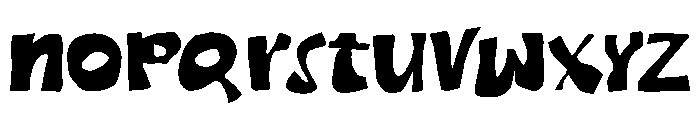 MervComeow Font LOWERCASE