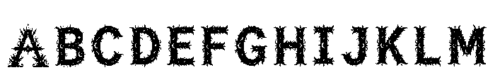 Mervon Regular Font UPPERCASE