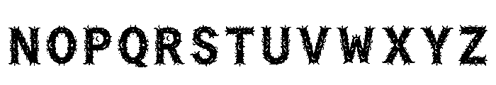 Mervon Regular Font UPPERCASE