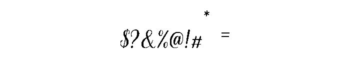 Meryaten Font OTHER CHARS