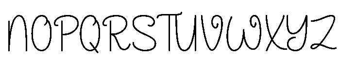 Merynda Font UPPERCASE