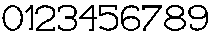 Mesa Serif Regular Font OTHER CHARS