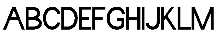 Mesborne Regular Font UPPERCASE