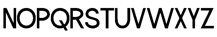 Mesborne Regular Font UPPERCASE