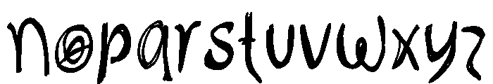 Mesoin Font LOWERCASE