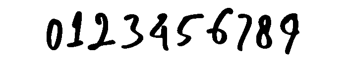 Messy Binder Regular Font OTHER CHARS