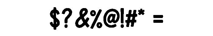 Messy Cheer Font OTHER CHARS