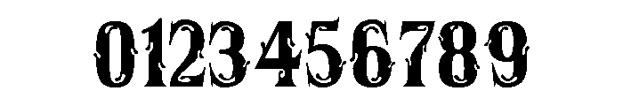 Messy Melted Regular Font OTHER CHARS