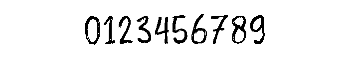 Messy Memoir Font OTHER CHARS