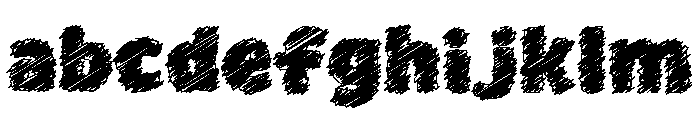 Messy Scribble FONT