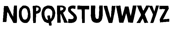 Messya Journey Font UPPERCASE
