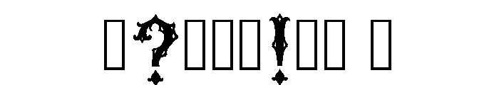 Mesta Regular Font OTHER CHARS