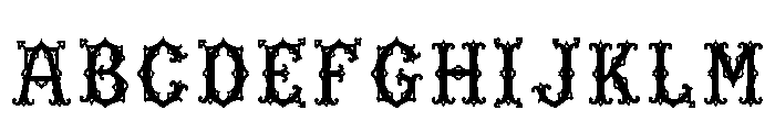 Mesta Regular Font UPPERCASE