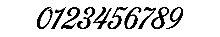 Mestain Regular Font OTHER CHARS