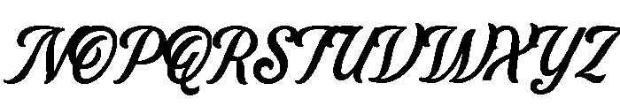 Mestain Regular Font UPPERCASE