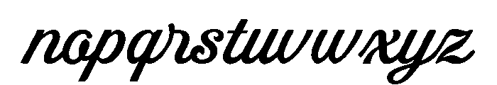 Mestain Regular Font LOWERCASE