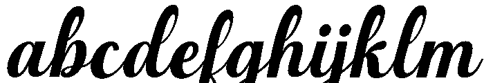 Mestina Bohoniy Italic Italic FONT