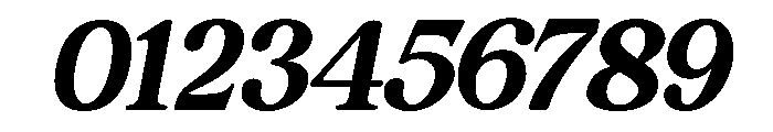 Mestina Bohoniy Serif Italic It Font OTHER CHARS