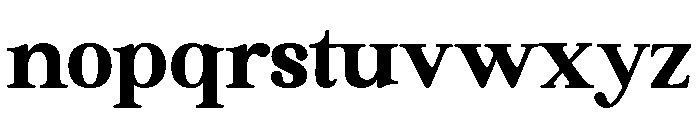 Mestina Bohoniy Serif Regular Font LOWERCASE