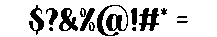 Mestyna Font OTHER CHARS