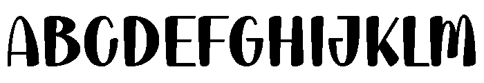 Mestyna Font UPPERCASE