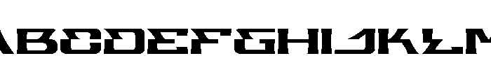 Meta Futura Font UPPERCASE