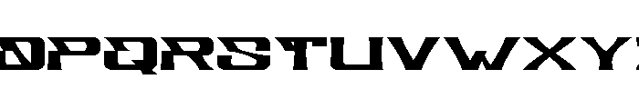 Meta Futura Font UPPERCASE
