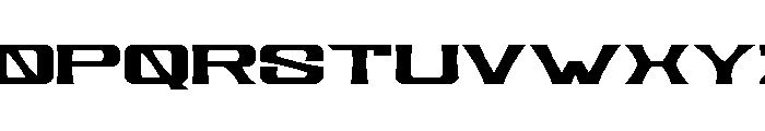 Meta Futura Font LOWERCASE