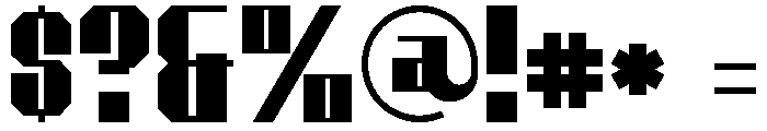 Metalora Font OTHER CHARS