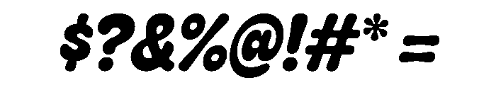 Metanoia Unity Regular Font OTHER CHARS