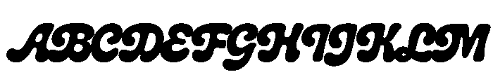 Metanoia Unity Regular Font UPPERCASE