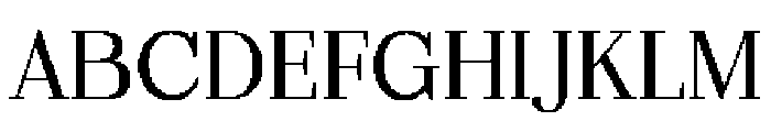 Metrisa Regular Font UPPERCASE