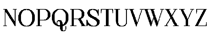 Metrisa Regular Font UPPERCASE