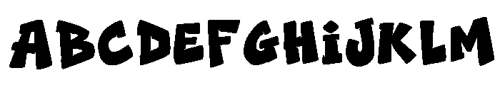 Metro Punch Font UPPERCASE