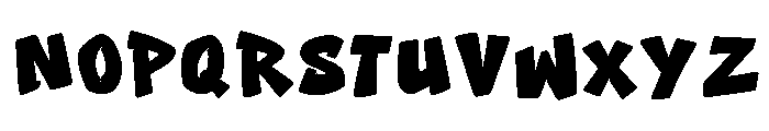 Metro Punch Font UPPERCASE