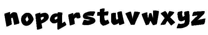 Metro Punch Font LOWERCASE