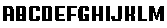 Metro Solves Font UPPERCASE