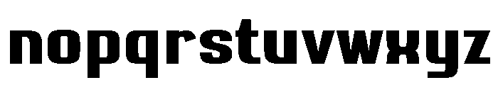 Metro Solves Font LOWERCASE