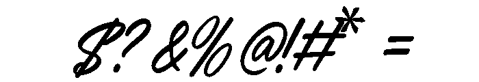 Metro Venom Font OTHER CHARS
