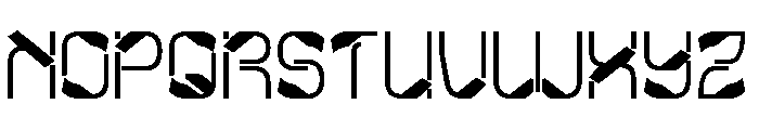 Metropolis Music Bold Font UPPERCASE