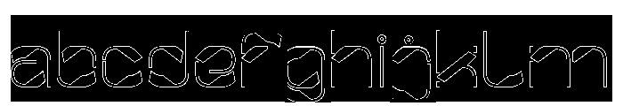 Metropolis Music-Hollow-Inverse FONT
