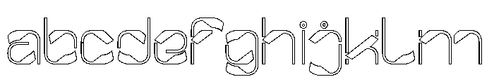 Metropolis Music-Hollow FONT
