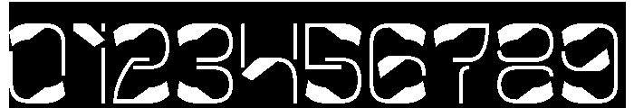 Metropolis Music-Inverse Font OTHER CHARS