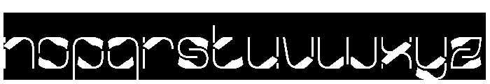 Metropolis Music-Inverse Font LOWERCASE