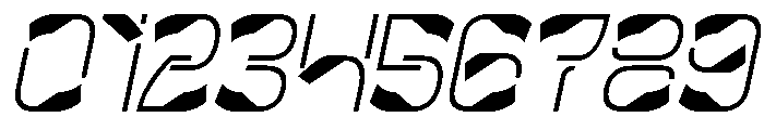 Metropolis Music Italic Font OTHER CHARS