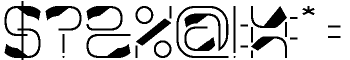Metropolis Music-Light Font OTHER CHARS