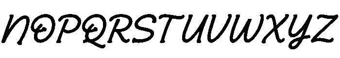 Metropolis Wave Font UPPERCASE